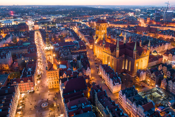 panorama miasta -Stare Miasto. Pomorskie © WojciechWojcik