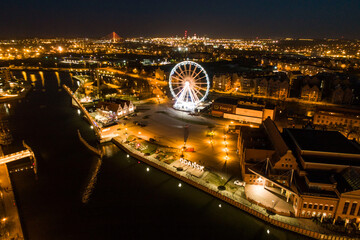 panorama miasta -Olowianka. Pomorskie © WojciechWojcik
