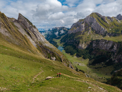 Majestic views from Meglisalp hike in Appenzell Switzerland