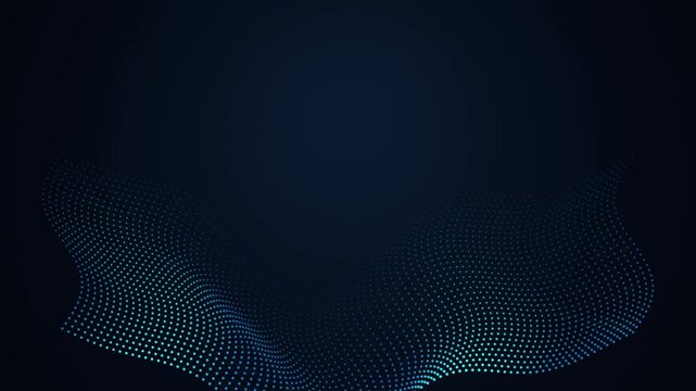 Quantum Wave Digital Abstract Loop for Cyber Tech Background