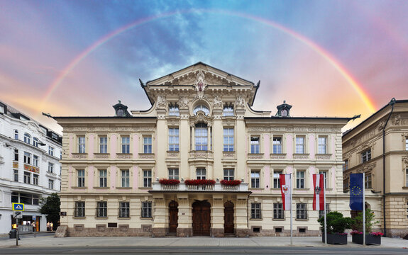 Old Tyrol Parliament Building (Alte Landtag) - Innsbruck, Tyrol, Austria