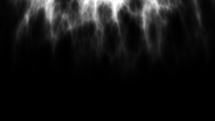 Wispy Smoke Fog Overlay Black Background 3D Render © S_Designs