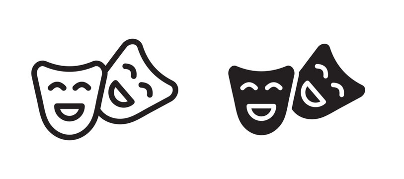 Theater masks icon