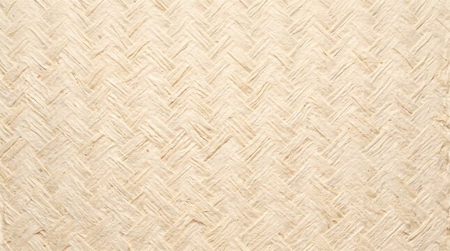 Beige woven bamboo texture background with natural fiber pattern