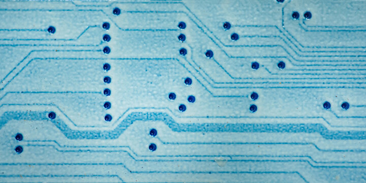 Printed circuit board design illustrating technology connection