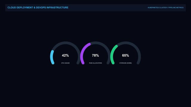 Cloud Computing Infrastructure and DevOps Pipeline Monitoring Dashboard