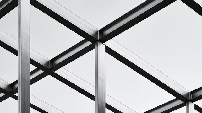 Steel Framework Structure of Modern Building Construction
