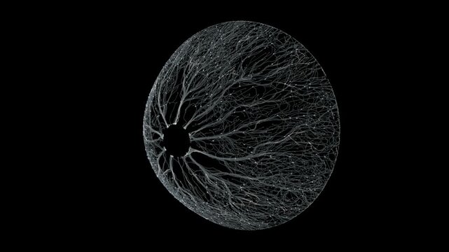 Seamless Retina Electrones Animation