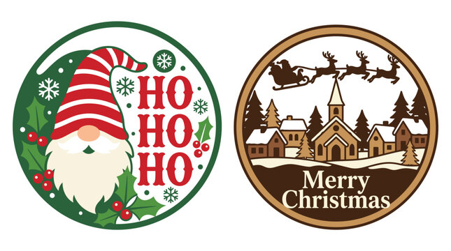 Charming christmas door hangers and ornaments festive decorations for a joyful holiday season adding whimsy and cheer to your home decor