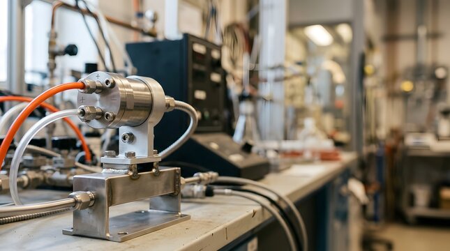 laboratory differential pressure sensor for precision fluid measurement process monitoring filtration testing and industrial quality control