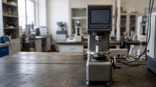 laboratory hardness tester for precision material strength evaluation metal quality inspection engineering research and manufacturing control