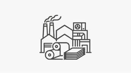 Obraz premium Industrial Manufacturing and Data Analytics Concept