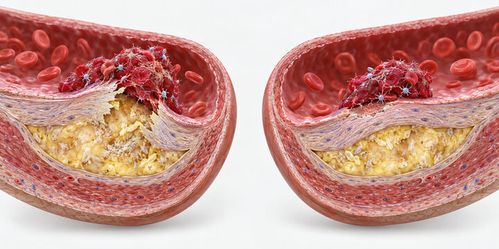 Plaque Rupture and Erosion Thrombosis Mechanisms