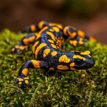Salamandra top view 