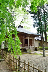 中尊寺の歴史ある木造建築（岩手県平泉町） © UI_forever