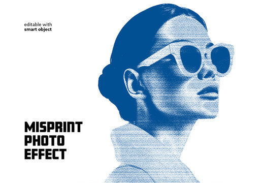 Misprint Photo Effect