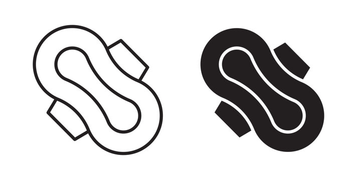 Hygienic pad icon