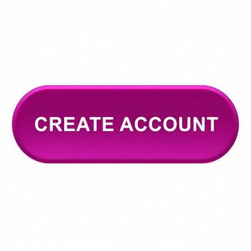 Modern create account button with purple gradient
