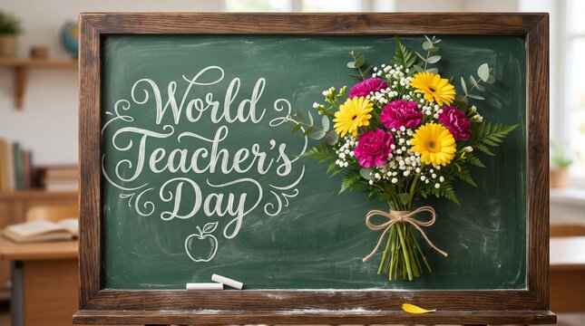 back to school blackboard