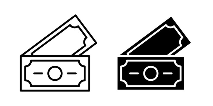 Cash money icon