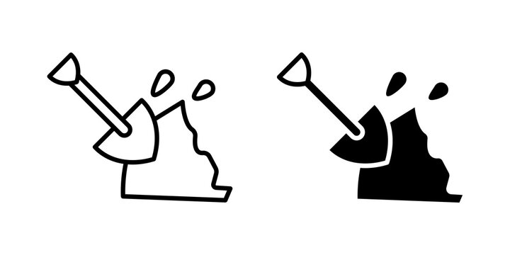 Digging icon