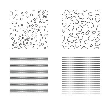 Landscape Architecture CAD Hatch Pattern Set Grass Water Stone Wall Texture Elements Collection
