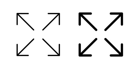 Expand arrows icon © ramsey