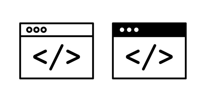 HTML script icon