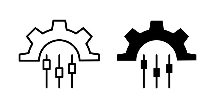 Mass customization icon
