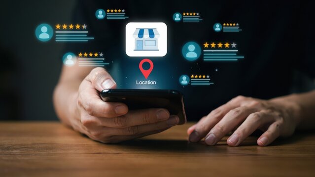 Customer feedback and location services on smartphone
