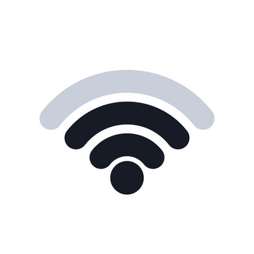 Medium WiFi signal strength icon