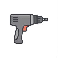 Illustration of a cordless drill © tutut