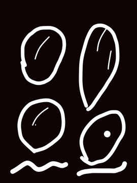 ballon on abstrack