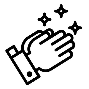 duaa icon outline symbol