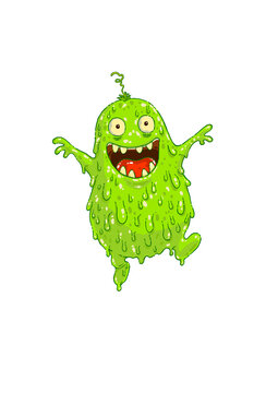 Monster Slimy Green