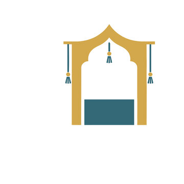 Islamic Arch with Tassels