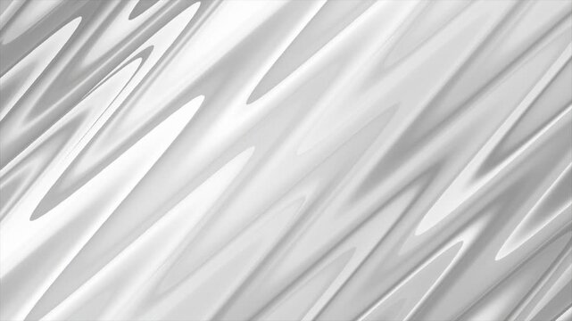 Animated white color abstract wavy pattern gradient design loop able gradient background