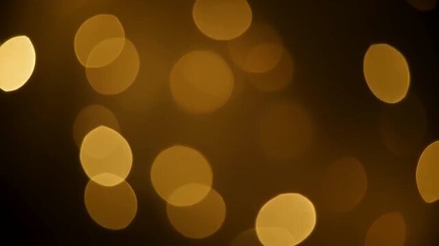 Translucent Bokeh Circles Glowing Against Dark Background Creating Abstract Light Effect For Modern Digital Design And Vibrant Backdrop Visuals