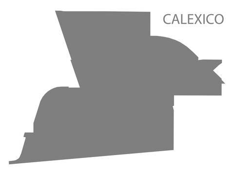 Calexico City Map, California, USA