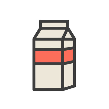 Milk carton icon