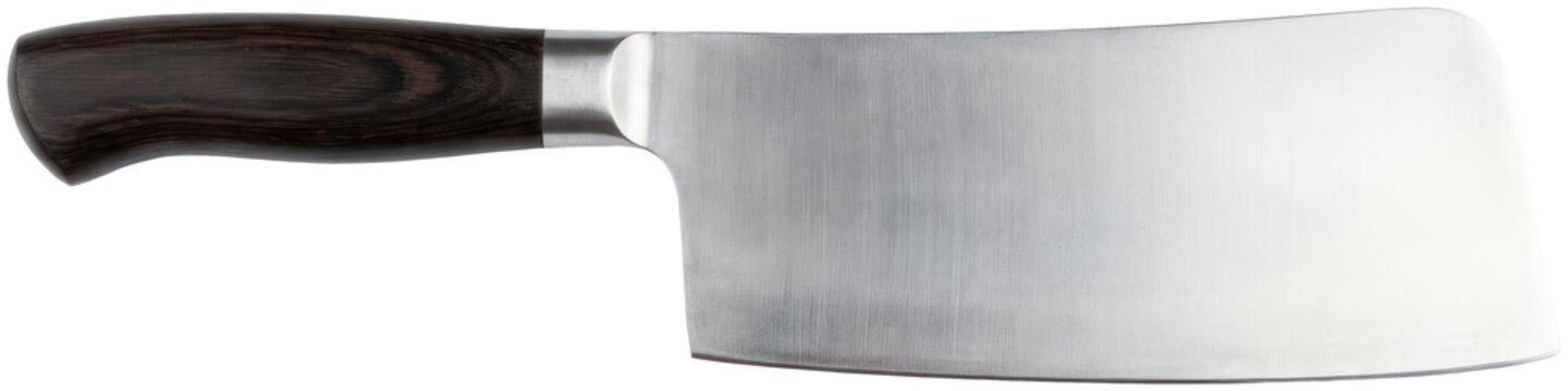Heavy duty meat cleaver knife.