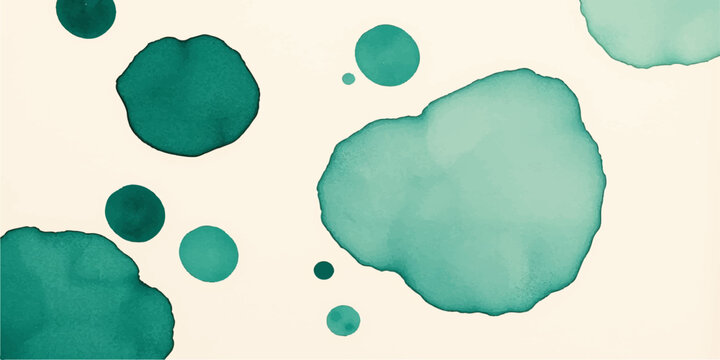 Abstract Watercolor Background with Colorful Hand Painted Brush Strokes, Artistic Splash Texture, Grunge Shapes, Circles, Hearts, Banners and Decorative Vector Elements for Design