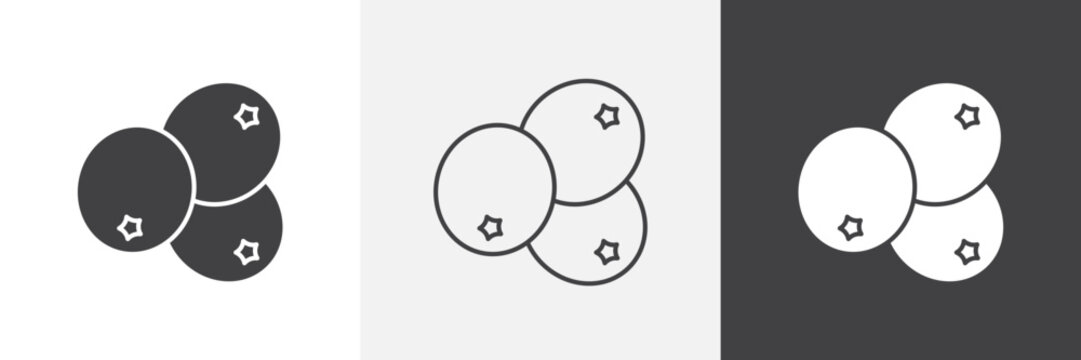 Blueberries icon