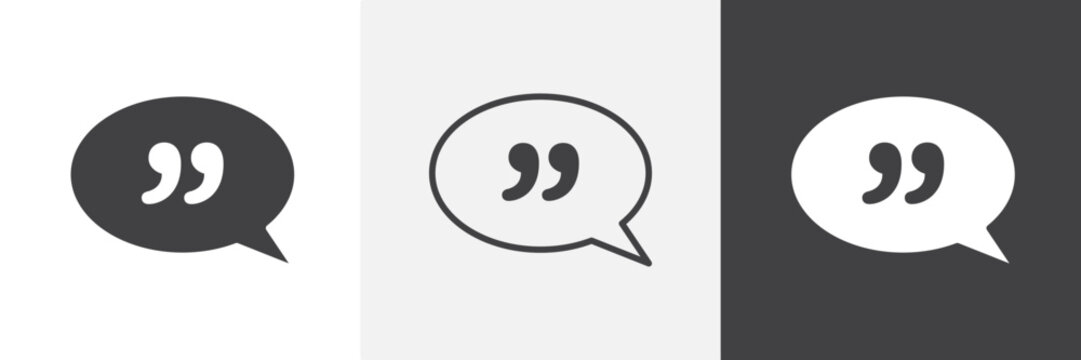 Comment quote icon