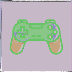 Video game controller icon © yukina