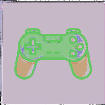 Video game controller icon