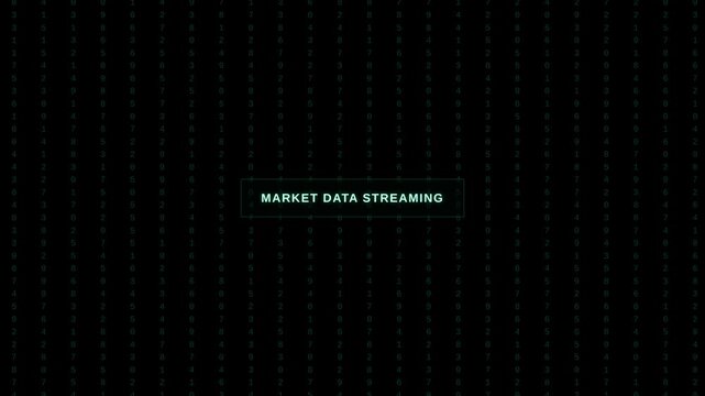 Market Data Streaming Visualization for Financial Analysis.