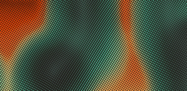 Thermal spectrum image. Thermographic background. Abstract heat map showing heat and cold distribution. Color gradient texture. Vector illustration for brochure, poster, cover, presentation or banner.