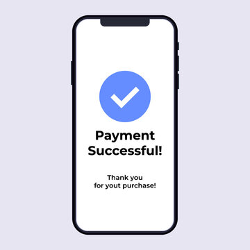 Mobile Payment Successful Screen