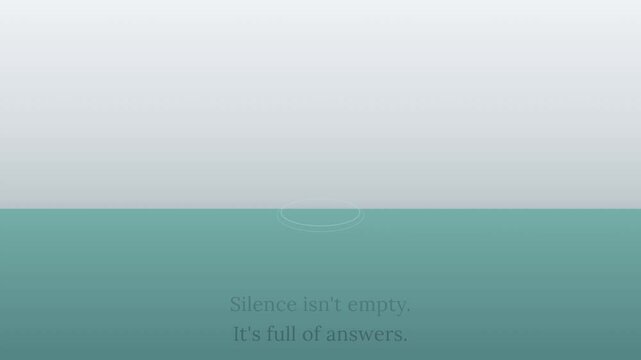 Water droplets falling into calm teal water with text overlays